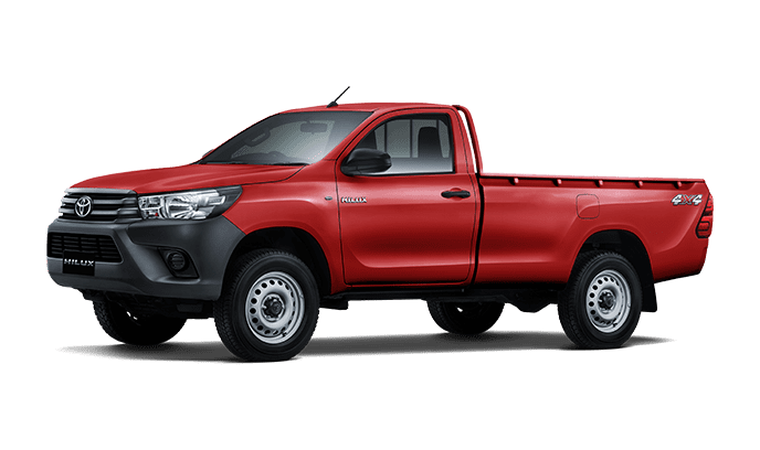 toyota hilux 2023 red